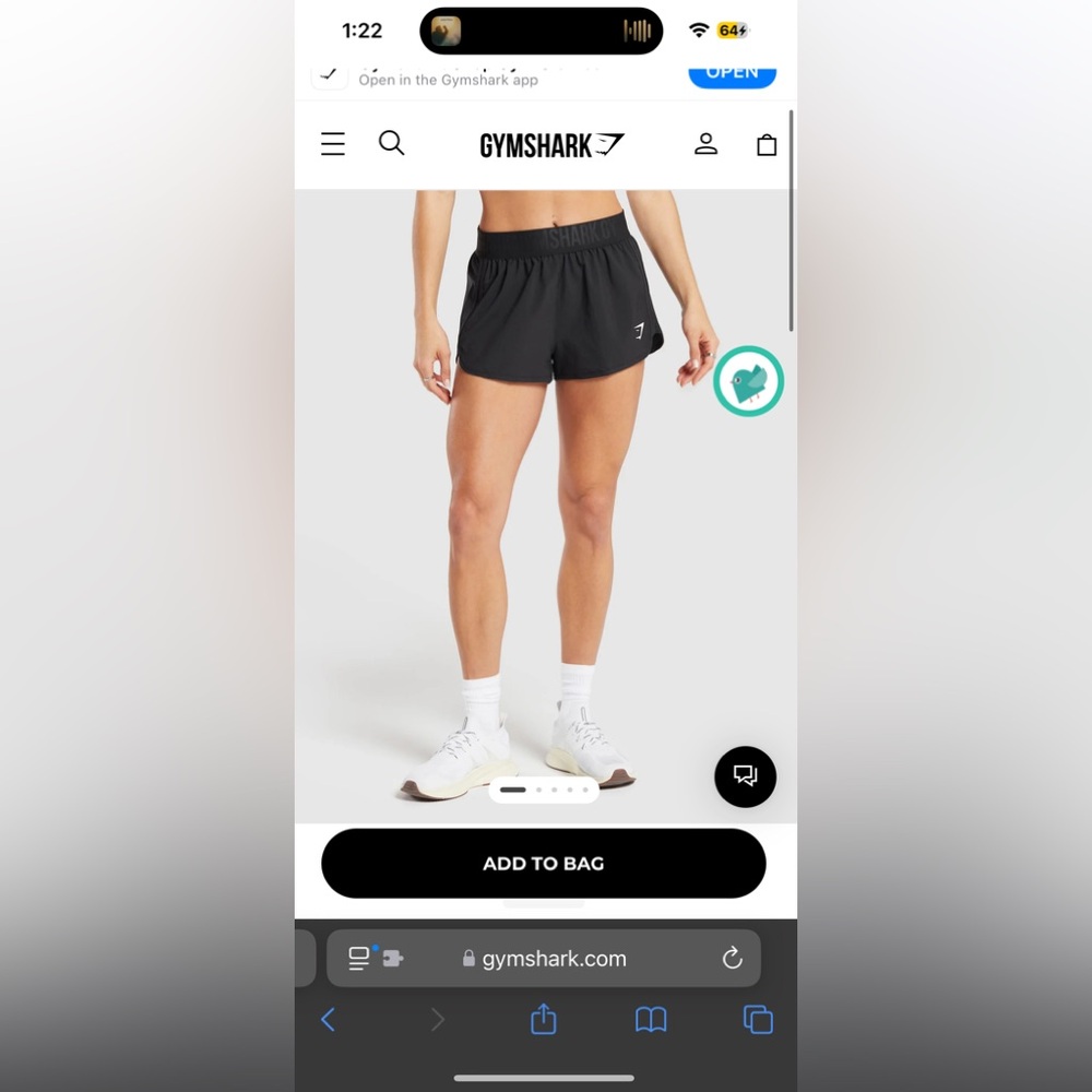 Gymshark women’s shorts